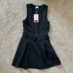 Zara girls size 11-12. Elegant Black Sleeveless Dress